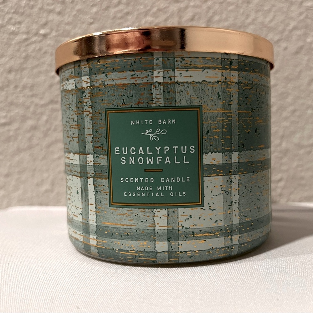 EUCALYPTUS SNOWFALL 3 Wick Candle
Bath & Body Works